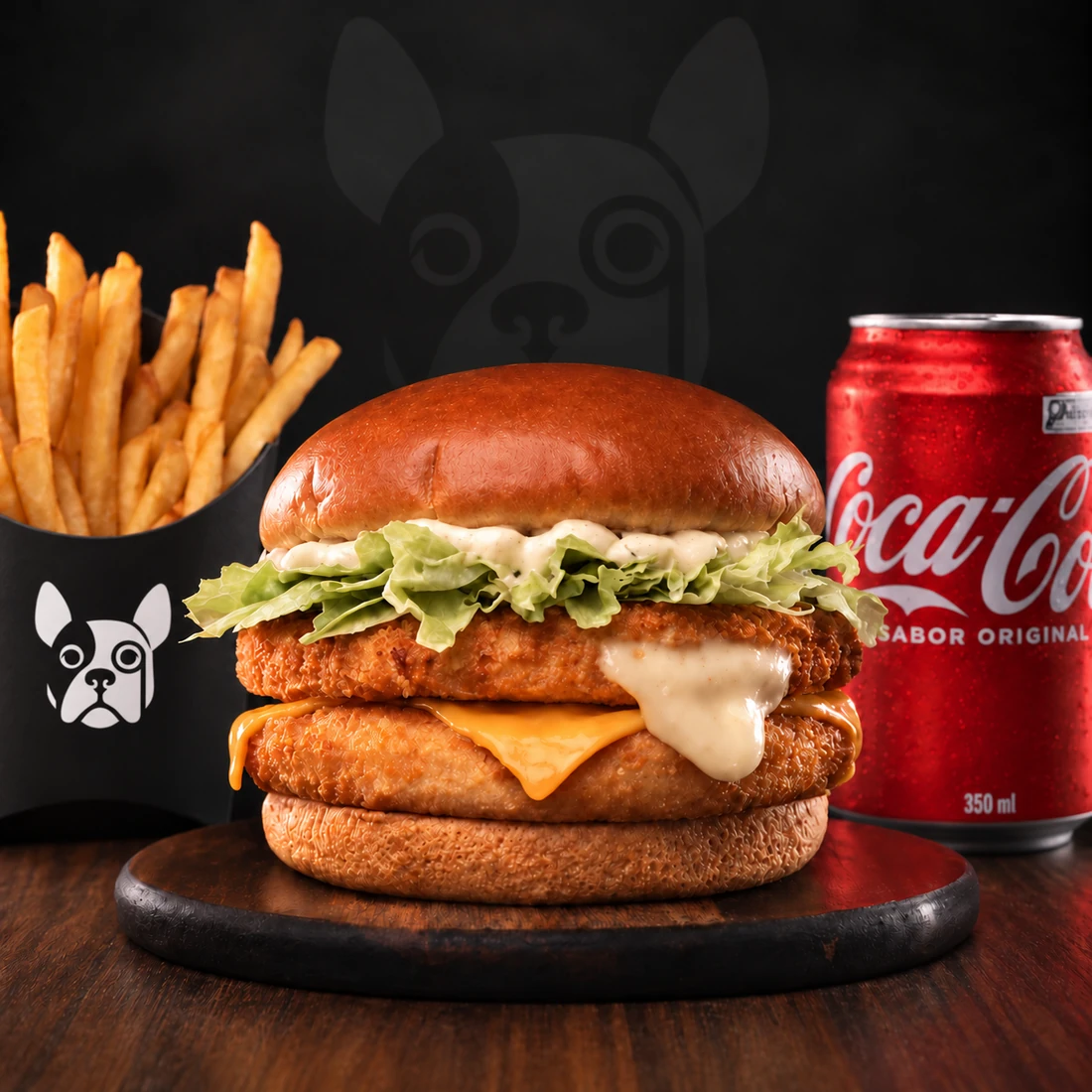 Combo Chicken Elite do Hicks: Elite + fritas + bebida à sua escolha