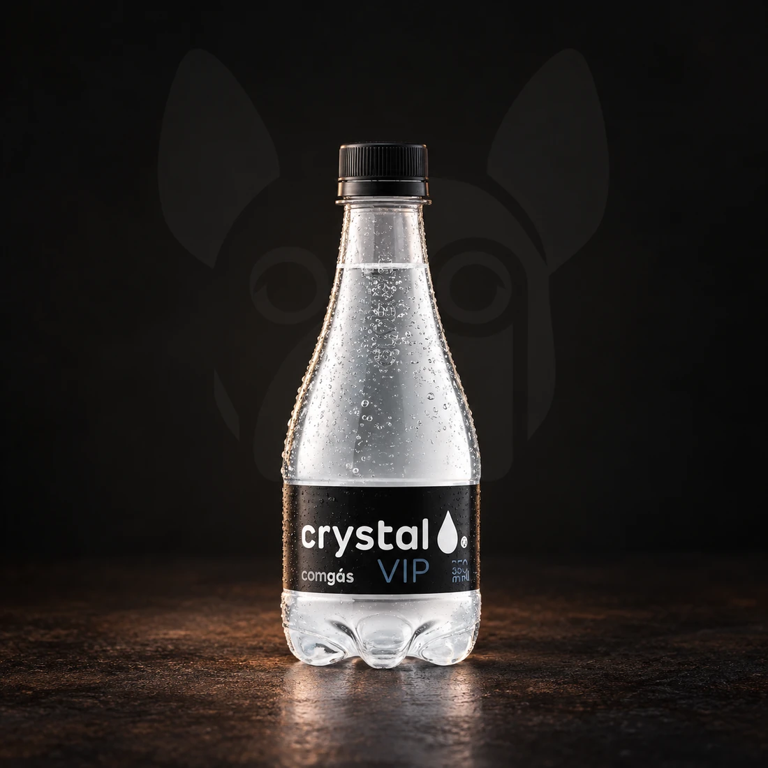 Água Crystal VIP 350 ml com Gás do Hicks
